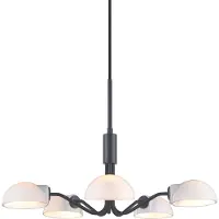 Halo Design Lustres , Kjøbenhavn, dimmable, Noir, Salon / séjour, Métal, Design