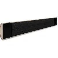 Trotec Chauffage sombre IRD 2400 Chauffage noir, chauffage radiant, chauffage de terrasse, chauffage de balcon, télécommande, IP55, 2.400 W