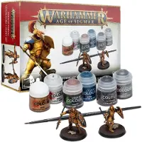 Games Workshop Warhammer : Age Of Sigmar - Boite De Peinture Pour Stormcast