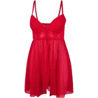 LASCANA Déshabillé rouge pastel