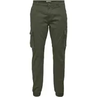 Only & Sons Pantalon cargo 'ONSCam Stage' olive