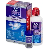 Alcon Deutschland GmbH, Geschäftsbereich Vision Care Ocular Health Plus Avec Hydraglyde + 1 Etui à Lentilles 90 ml Solution De Conservation Et De Nettoyage