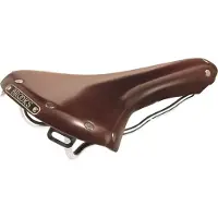 Brooks b15 swallow steel selle brun antique