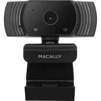 Macally Webcam Full HD 1080p Support + trépied