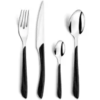 Amefa Eclat Nature, Black 2274 set de couverts 16 pièces