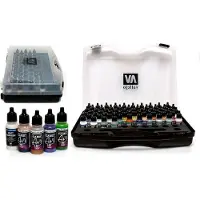 Vallejo Valise Game Air 47 couleurs pots de 17 ml