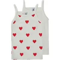Petit Bateau Haut rouge / blanc