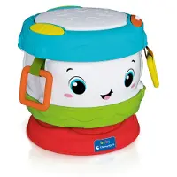 Clementoni Drum Light And Sound Activities Bleu Enfants