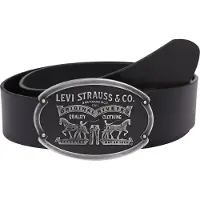 Levi's Billy Plaque Belt Noir 85 cm Homme