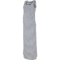 Mamalicious Robe 'Lea' bleu nuit / blanc