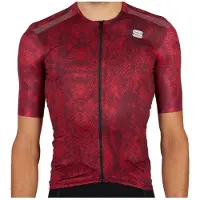 Sportful Maillot de Cyclisme Sportful Escape Supergiara Jersey Red Wine-M