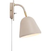 Nordlux Applique Fleur Lampe de lecture Ø 15,3 cm Blanc / Beige
