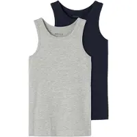 Name It Mini Maillot de corps 'GREY MELANGE'