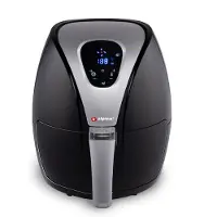 Alpina Friteuse Air chaud 1500W 2.4 L sans huile Minuterie Panier amovible Multifonctions