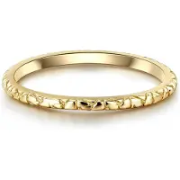 Glanzstücke Bague jaune d'or / or