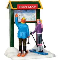 Lemax SKIEURS - FUTURES COD 43088 crèche du village