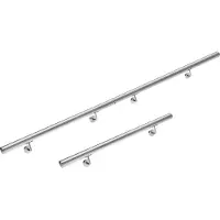 Monzana Main courante 4,2x300cm en acier inoxydable V2A