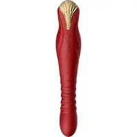 Lovelyness King Vibromasseur Va et Vient Rouge