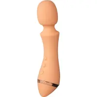 Vush Majesty 2 - vibromasseur rechargeable étanche - silicone orange