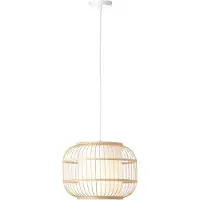 Brilliant Lampe à suspension Bones Bambou