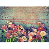 Bonprix Tapis de protection motif floral