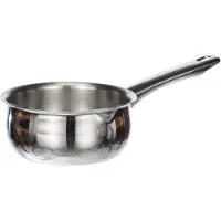 Ibili Stainless Prisma 14 Cm Casserole Argent Argent One Size