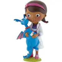 BULLYLAND LICENCES Figurine Docteur La Peluche et Toufy - Disney - 7 cm