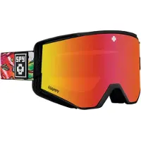 Spy - Masques de ski - Ace Cosmic Attack Multi - Happy Bronze with Red Spectra Mirror , en Silicone - Orange