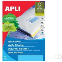 APLI Labels Round corners 99.1 x 93.1mm