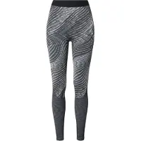 Odlo Caleçon Odlo Women BL Bottom Long Blackcomb Eco Black Space Dye-S