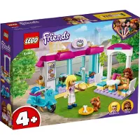 LEGO 41440 Friends Heartlake City Ensemble de jeu boulangerie, jouet à partir de 4 ans pour garçons et filles avec mini-poupées Stephanie et Olivia
