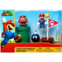 JAKKS Pacific Nintendo 6.5 cm Acorn Plains Diorama Set - Articles de fans