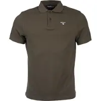 Barbour Polo Basique Vert Kaki