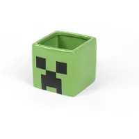 Minecraft Tazza 3D Minecraft Creeper, Tasse, Vert, Noir