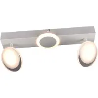 Brilliant Meriza LED Spotbalken 2flg blanc blanc G99554/05