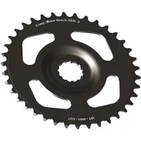 Stronglight 3gen Dm Chainring Argenté 38t