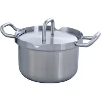 B+K Q-linair Master Poêle de cuisson - Ø 16 cm - acier inoxydable