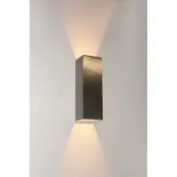 Artdelight Spot mural à LED Vegas250 Up - Down 2x4w - 2700K - 25cm gris