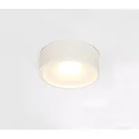 Artdelight Plafonnier blanc Orlando Ø 14 cm