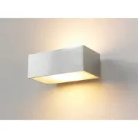 Famlights LED Wandleuchte Eindhoven Aluminium in Silber 130 mm