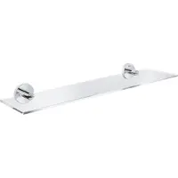 GROHE Tablette en verre Essentials 380 mm, 40799001