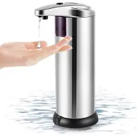 Platinet Distributeur de savon sensoriel, acier inoxydable, 250 ml
