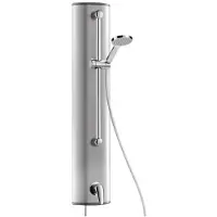 Delabie Elément de douche alu. avec CEM, raccordement en haut, avec douchette à main