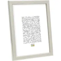 Deknudt S41JD1 DIN A4 21x29,7 bois argent, baguettes