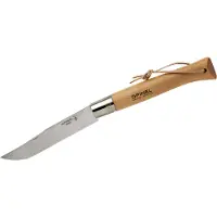 Opinel couteau de poche No. 7 Classic, Inox, longueur de la lame 8,0 cm