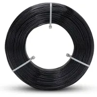 Fiberlogy Filament PETG czarny (REF-EPET-BLACK) (PETG, 1.75 mm, 850 g), Filament 3D, Noir