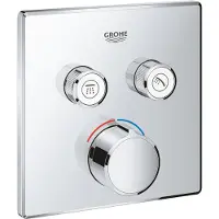GROHE Mitigeur encastré 2 sorties SmartControl Chromé 29148000
