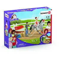 Schleich Coffret d'?quitation de voltige Horse Club Mia