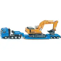 Siku Transporteur lourd avec remorque surbaissée