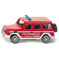 Siku Mercedes-AMG G 65 pompiers Super Serie, 1:50, 155x75x65 mm, métal, dès 3+